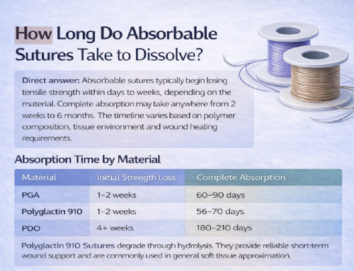 How Long Do Absorbable Sutures Take to Dissolve?