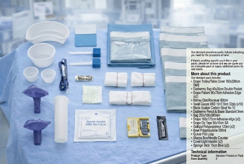 Sterile Minor General Surgery Pack – Surgical Procedure Pack (Latex-Free)