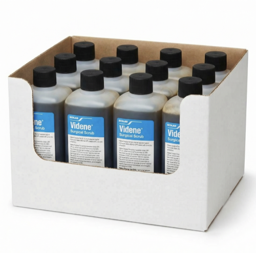 Videne Surgical Scrub 500ml – Povidone-Iodine Antiseptic Skin Cleanser 7.5%