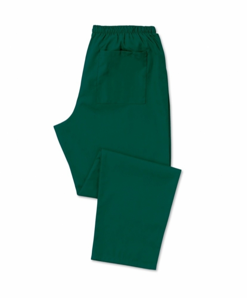 Bottle Green Scrub Trousers 100% Cotton<br/>Size: 2XSmall