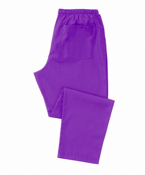 Purple Scrub Trousers 100% Cotton<br/>Size: 4XLarge