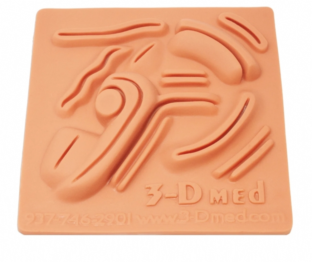 3-Dmed Soft Tissue Suture Pad | Surgical Suturing Practice Training Pad