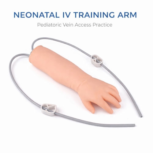 Newborn IV Injection Training Arm – Infant Venipuncture & Phlebotomy Practice Model